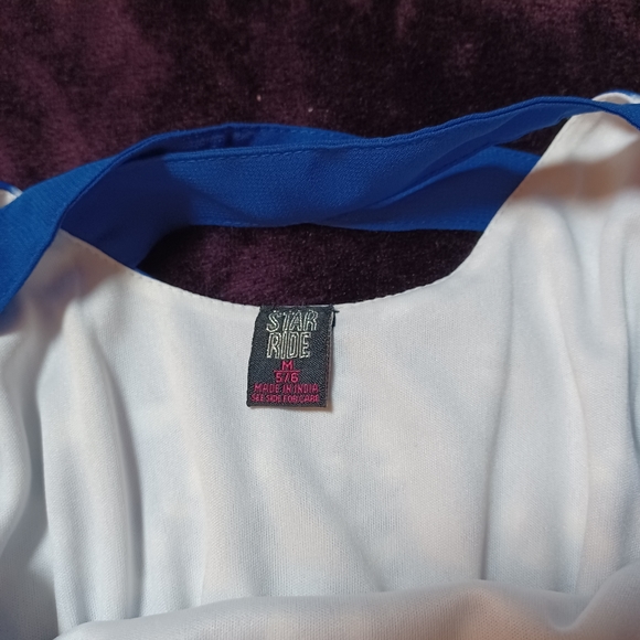 Cute Hi-lo blue sundress - Picture 4 of 4